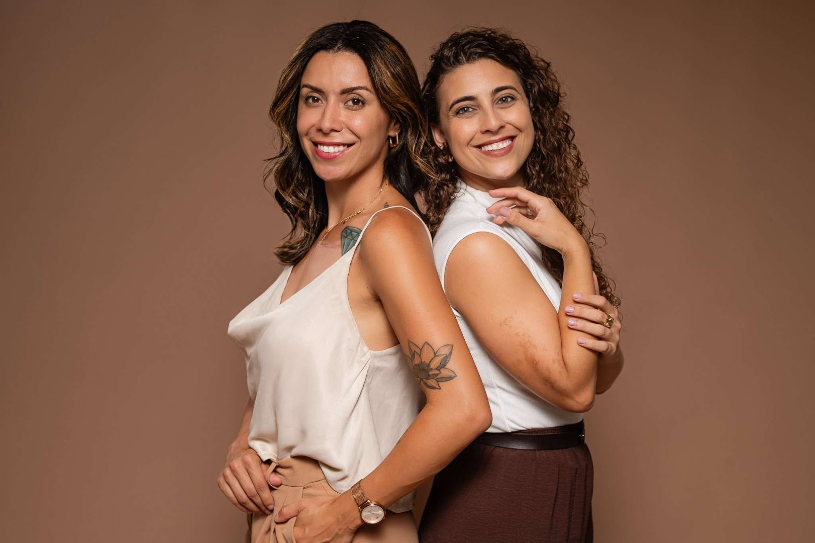 Caroline e Samira